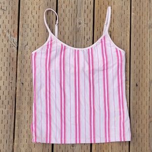 Pink Striped Joe Boxer Cami